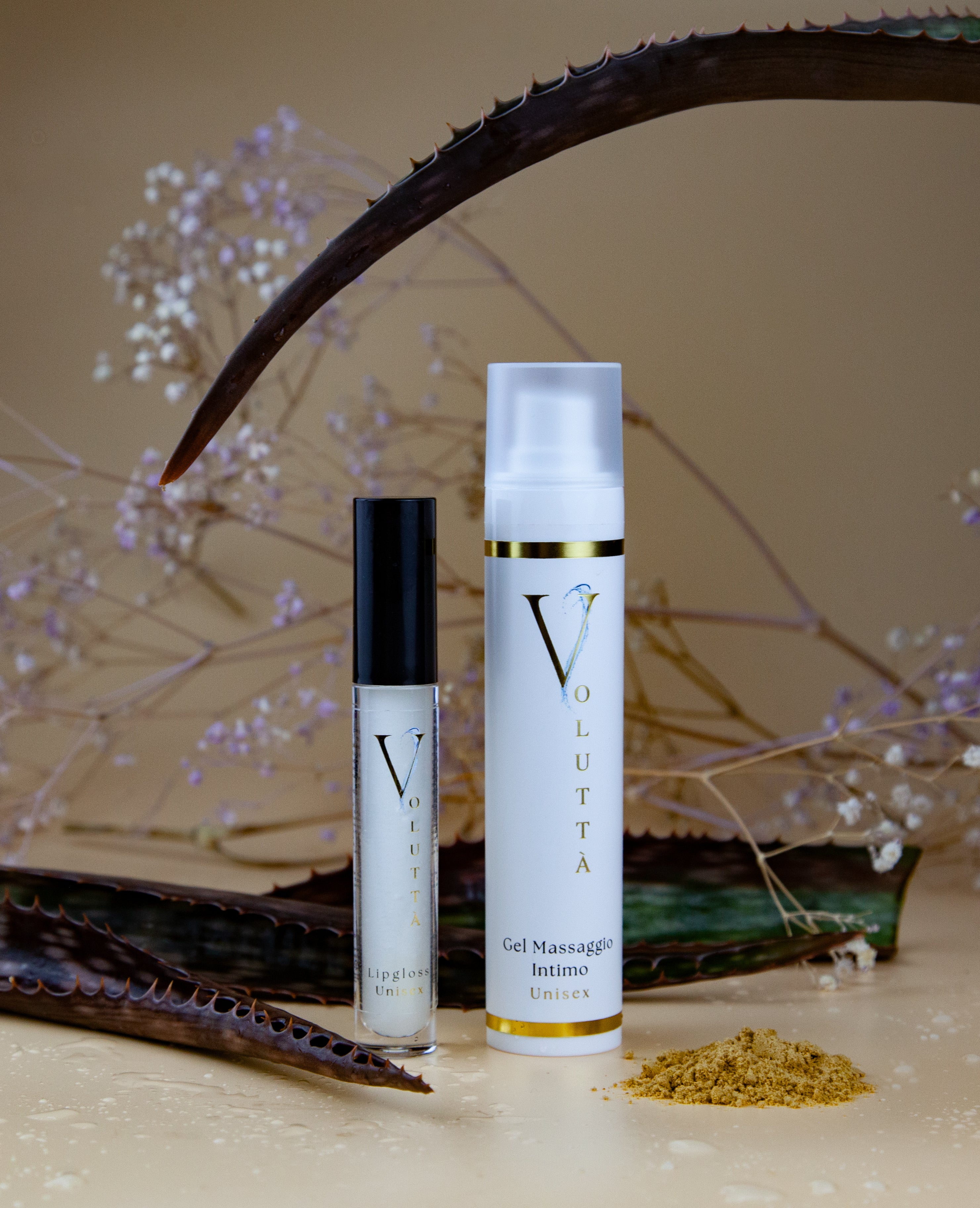 linea Voluttà di Susanna Spina- www.v-commerce.store-lubrificanti di lusso naturali- miglior lubrificante sul mercato- naturale-non appiccicosi-adatto a pelli delicate-unisex